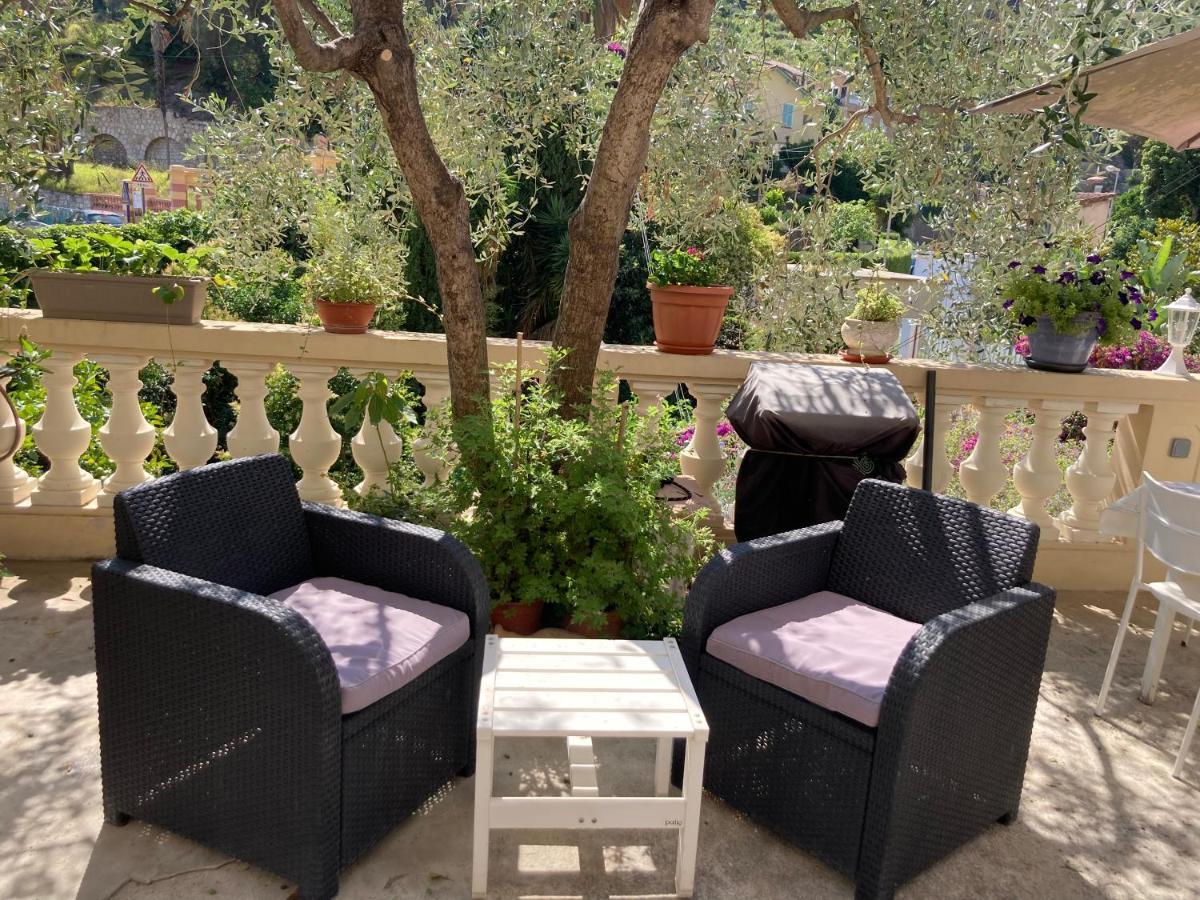 Studio Villa La Cigale Avec Grande Terrasse Menton Eksteriør bilde