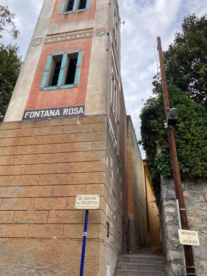 Studio Villa La Cigale Avec Grande Terrasse Menton Eksteriør bilde