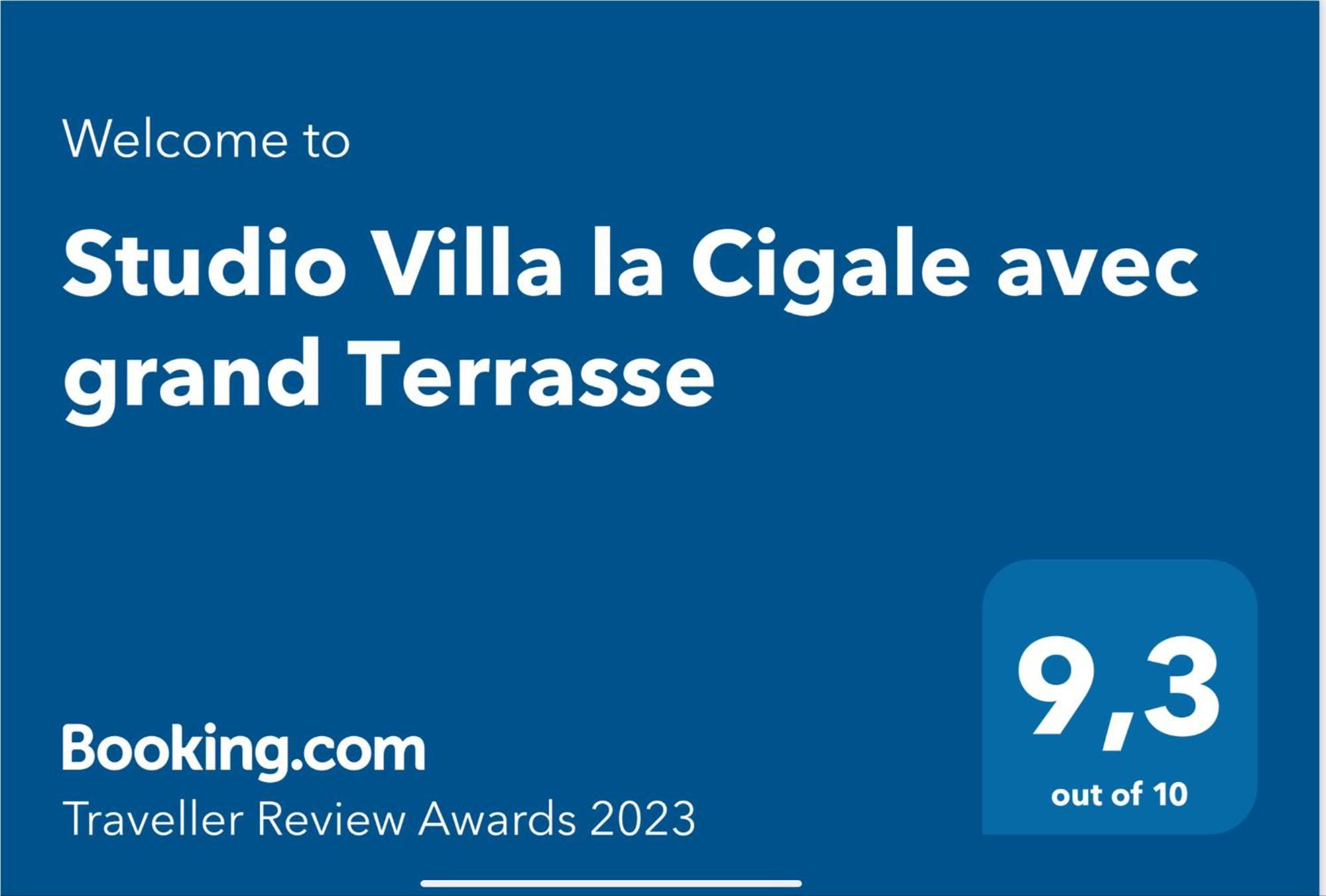 Studio Villa La Cigale Avec Grande Terrasse Menton Eksteriør bilde